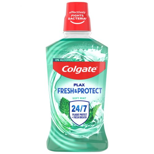 Colgate stn voda Plax Fresh &amp; Protect Soft Mint 500 ml